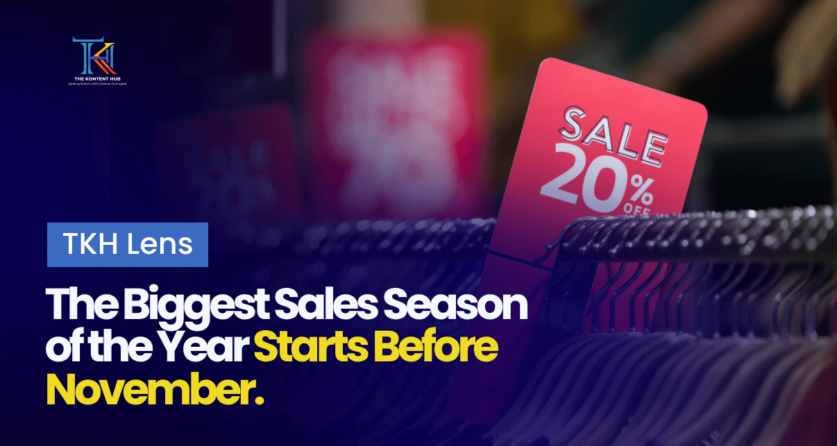 The Biggest Sales Season of the Year Starts Before November