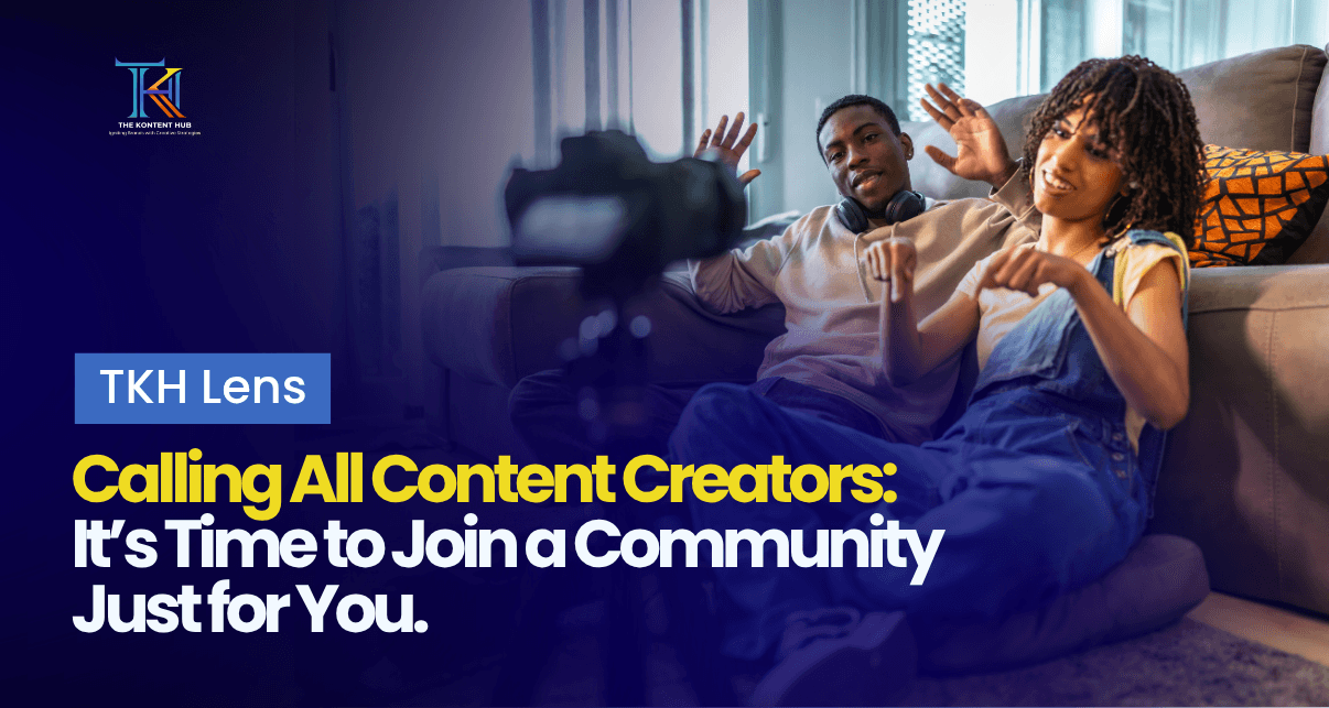 Calling All Content Creators: It’s Time to Join a Community Just for You.